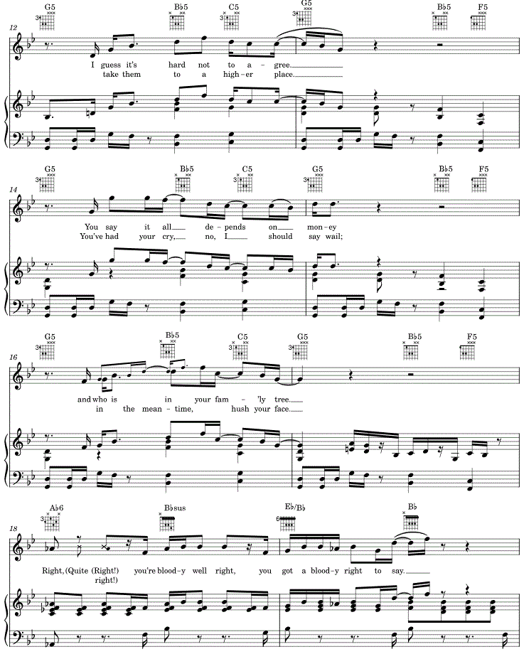 Sheet Music